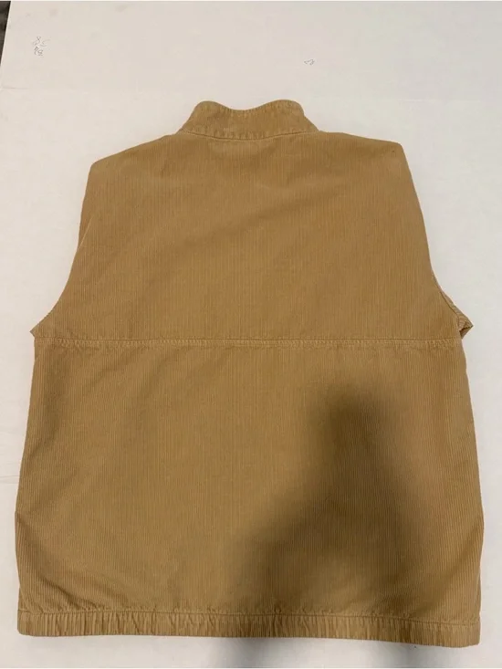 Vans Blake Corduroy Anorak Men’s XL Taos Taupe Half-Zip Lined Jacket - Picture 3 of 5